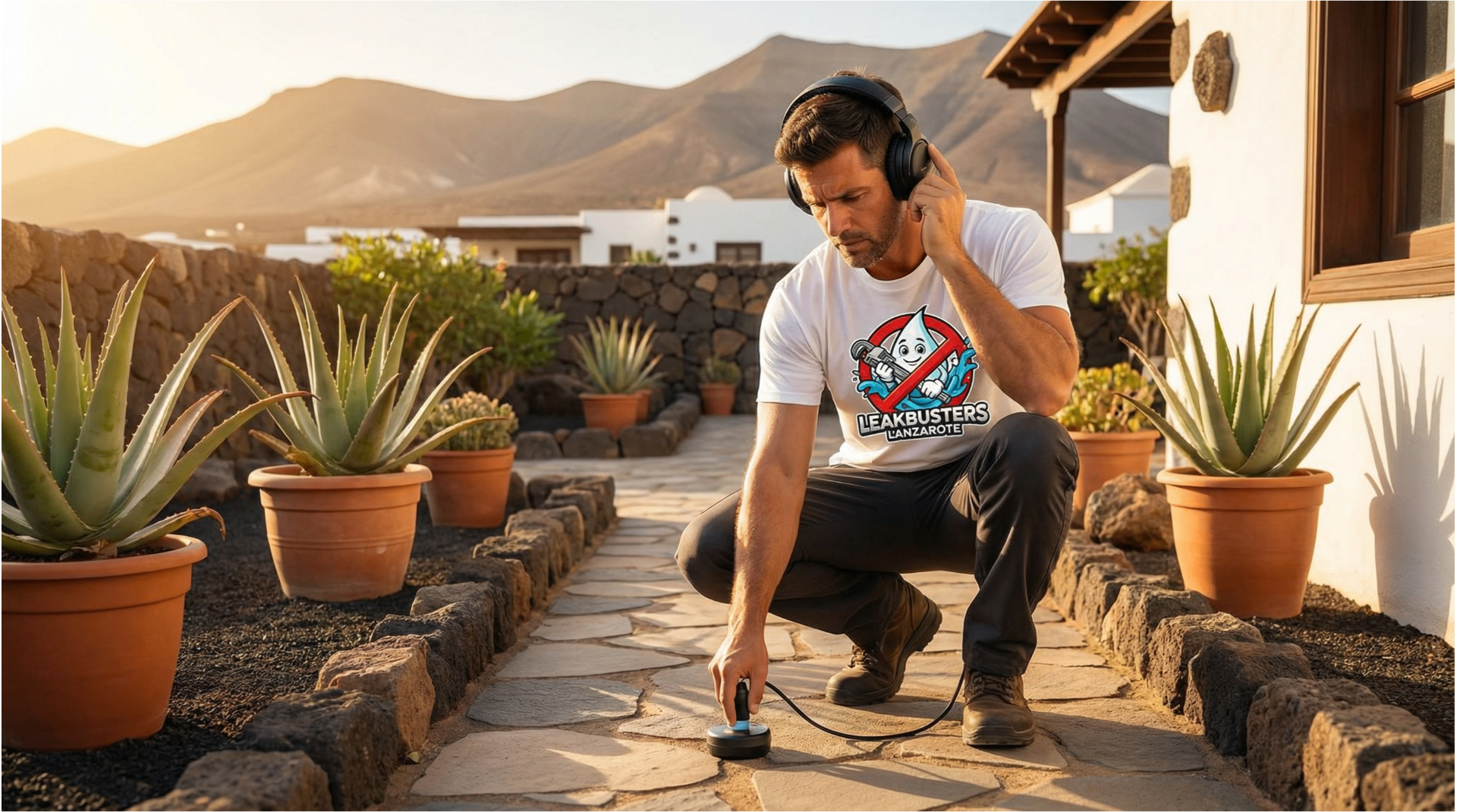 Garden and underground leak detection service